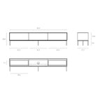 Grooves 2-Drawer Media Console