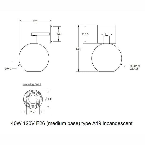 Terra Wall Sconce