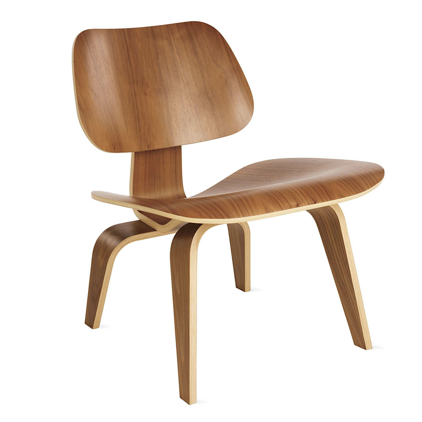 Pedagogie Identiteit Graan Herman Miller Eames Molded Plywood Lounge Chair Wood Base - 2Modern