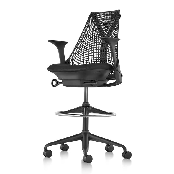 Sayl Stool with Suspension Back