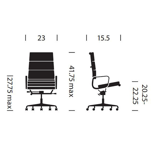 Eames Soft Pad Executive Chair
