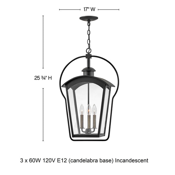 Yale Outdoor Pendant Light