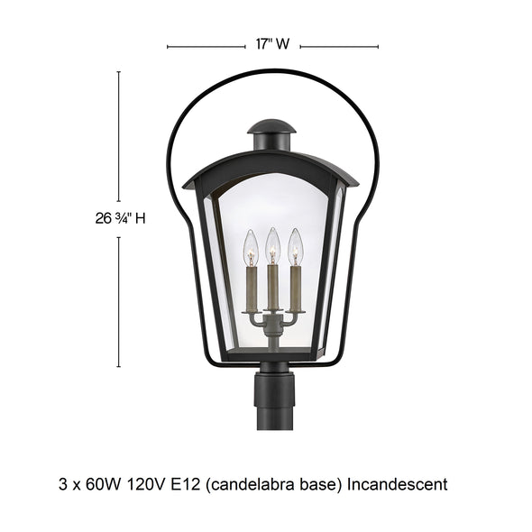 Yale Outdoor Post Light