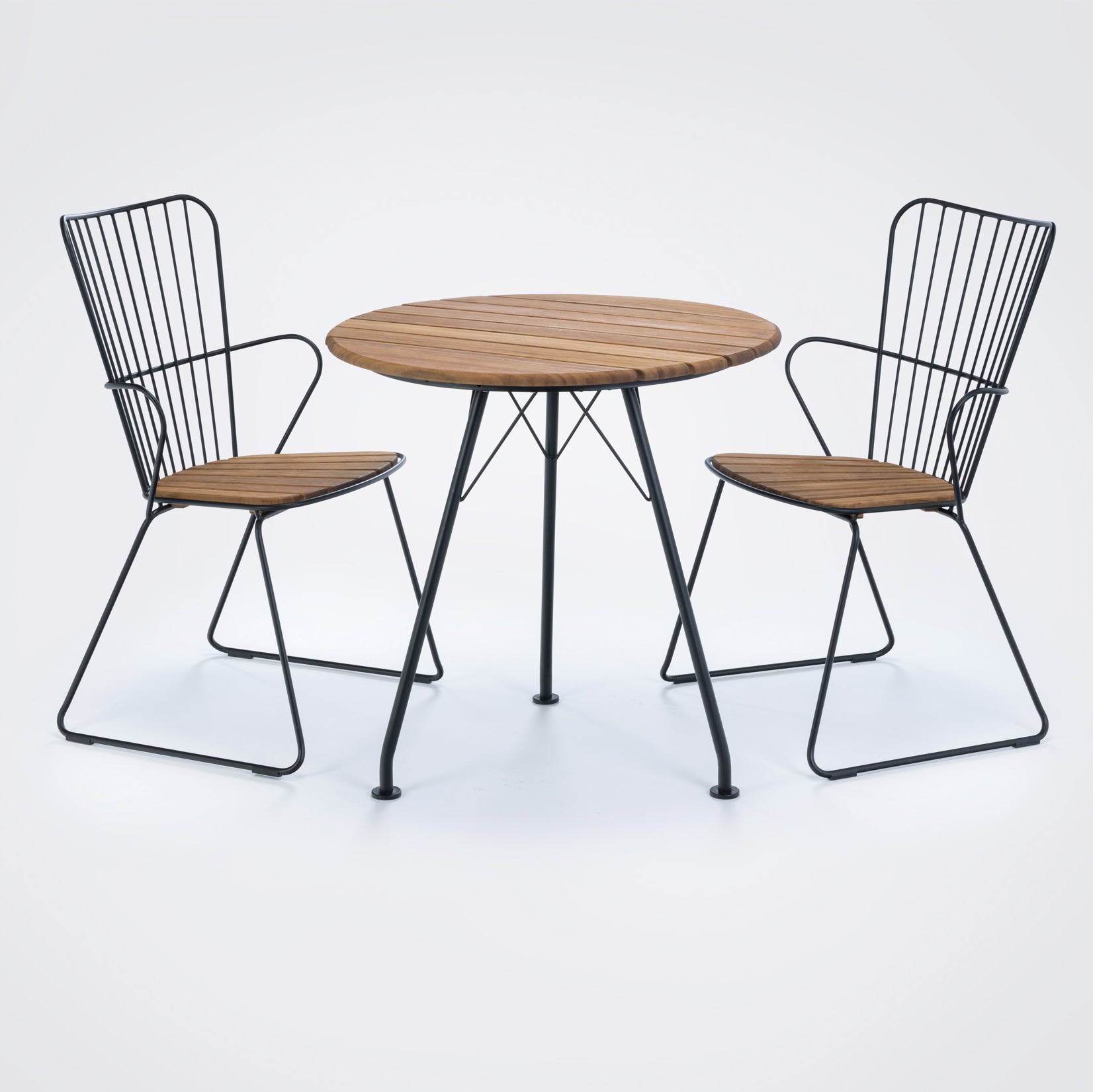 HOUE Circum Bamboo Outdoor Cafe Table 2Modern