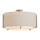 Exos Large Double Shade Semi-Flush Mount