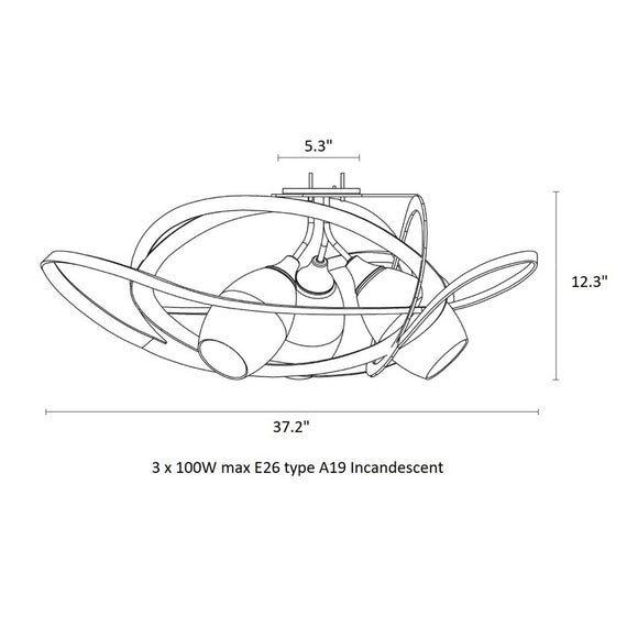 Nest Semi-Flush Mount