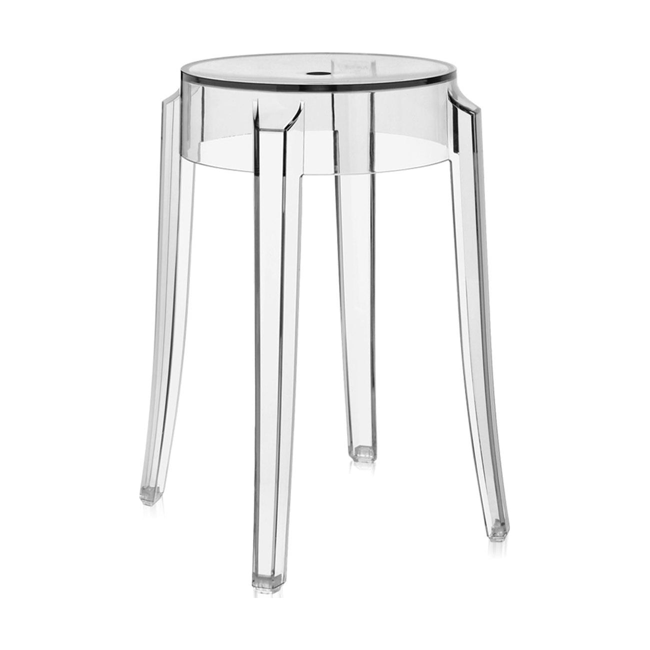 opslag herstel Kust Kartell Charles Ghost Transparent Stool (Set of 2) - 2Modern