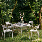 Glossy Outdoor Round Dining Table