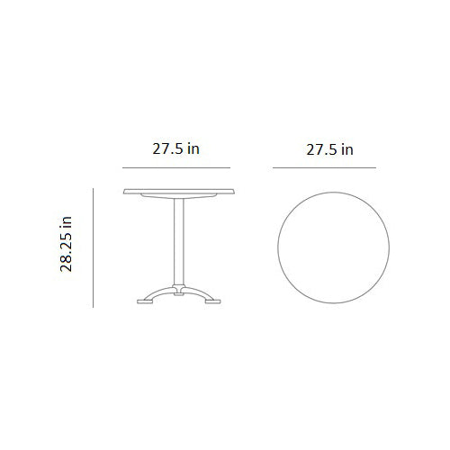 Pensi Round Cafe Table