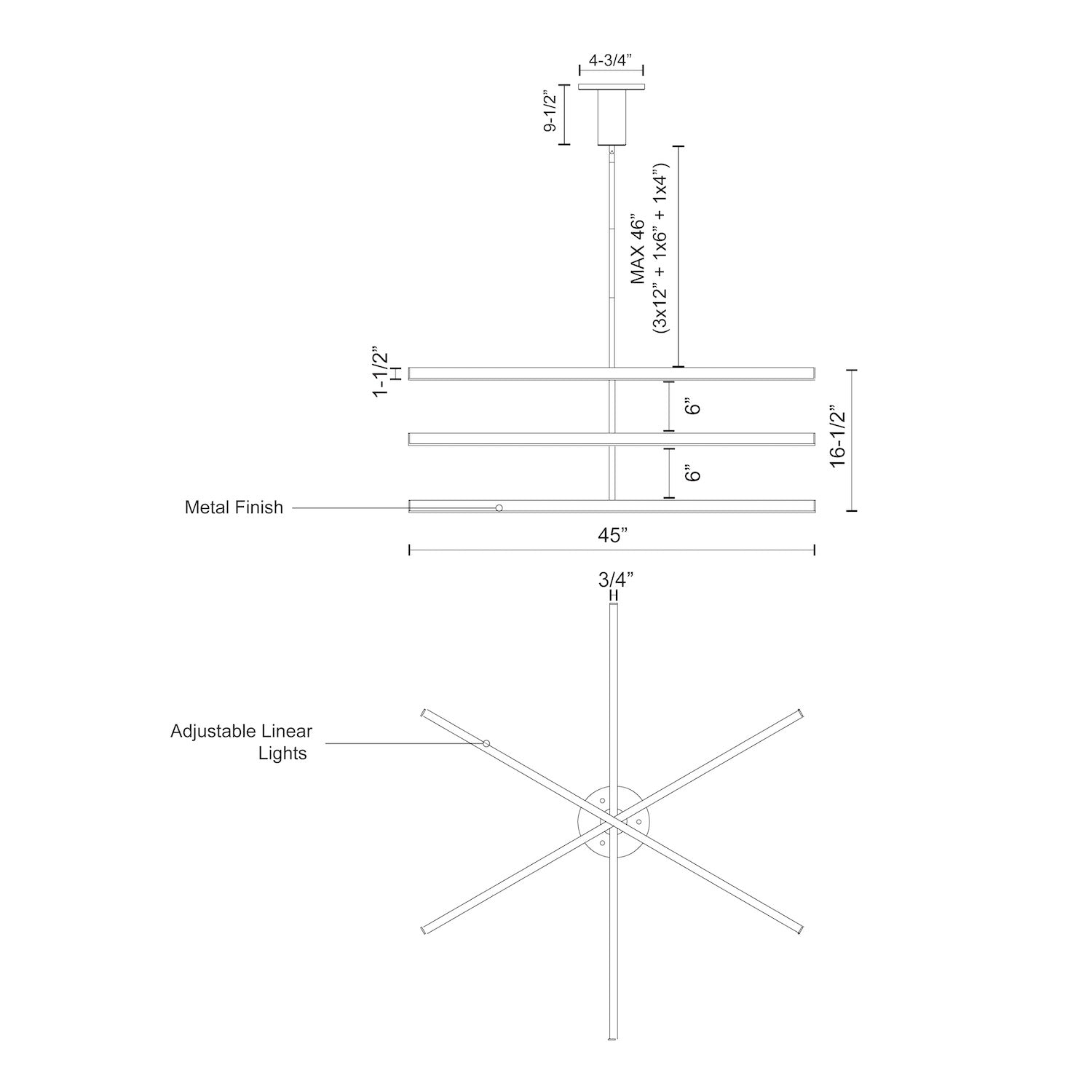 Kuzco Lighting Vega Chandelier - 2Modern