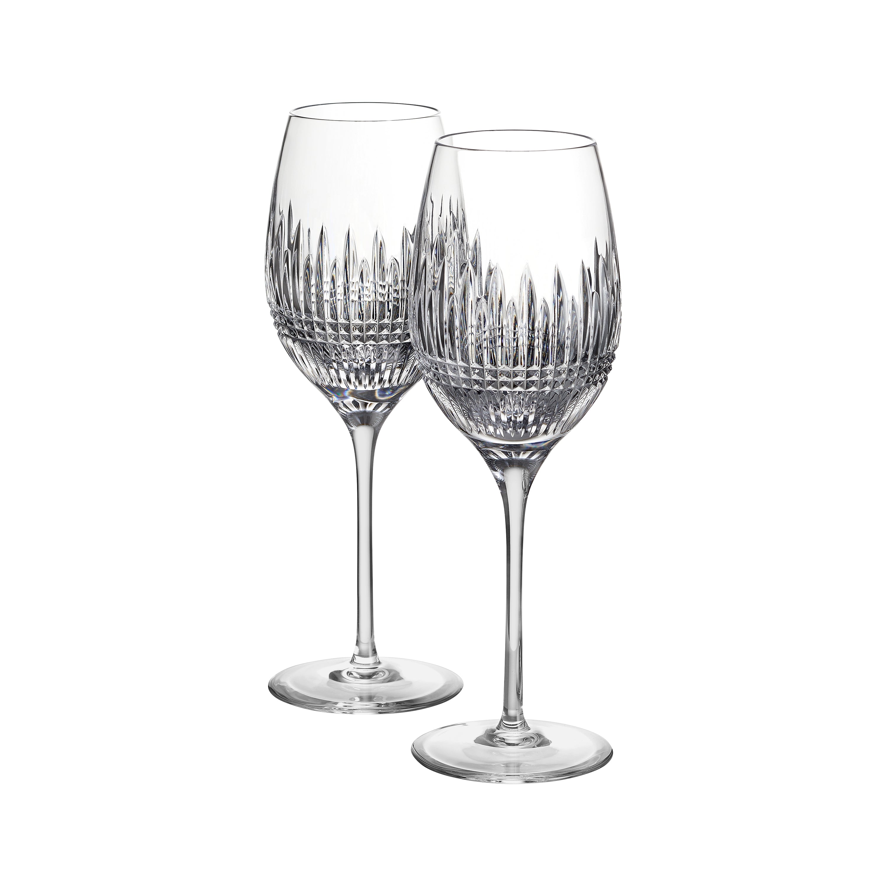 Waterford Lismore Diamond Essence White Wine Glass (Set of 2) 2Modern