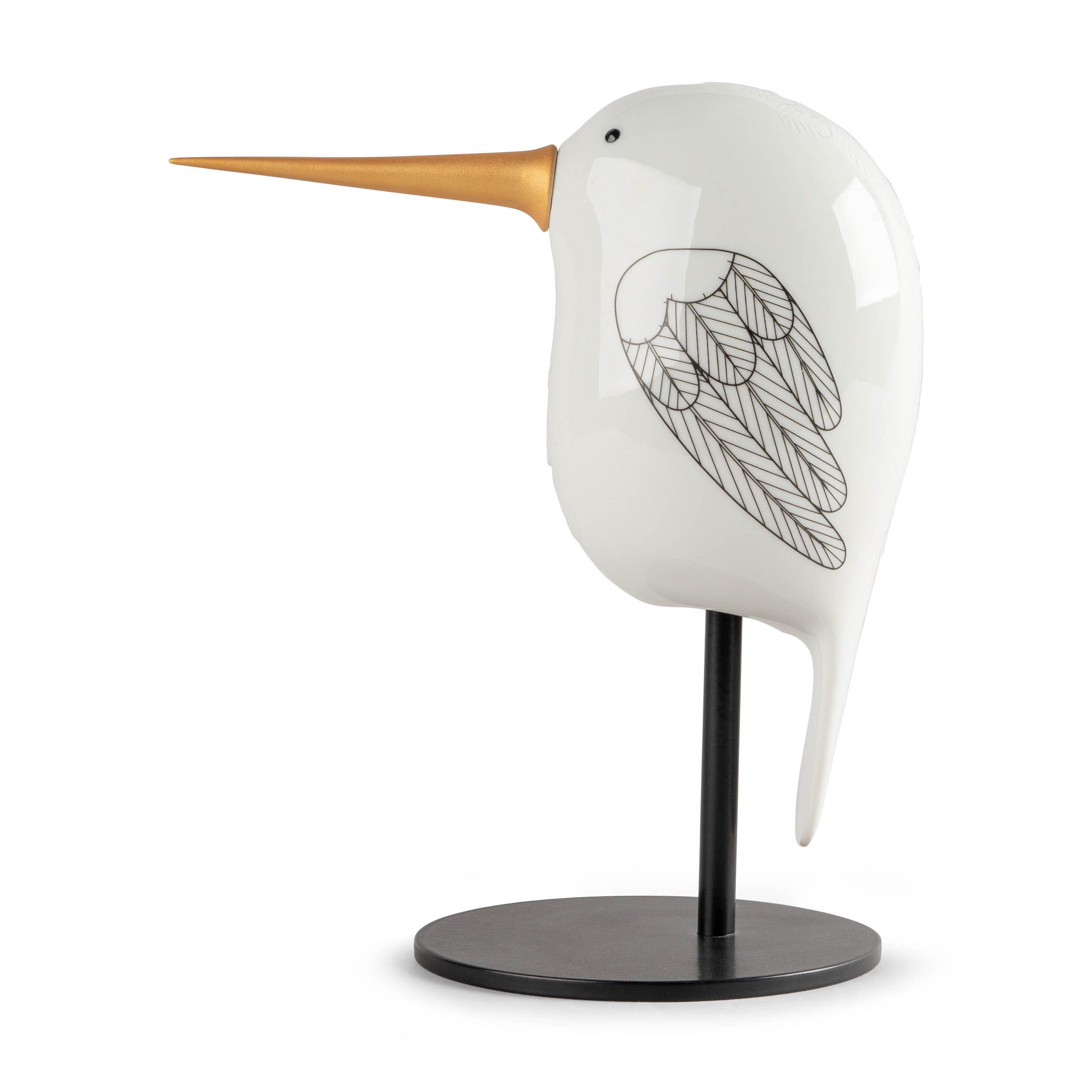 Lladro Face 2 Face Hummingbird - 2Modern