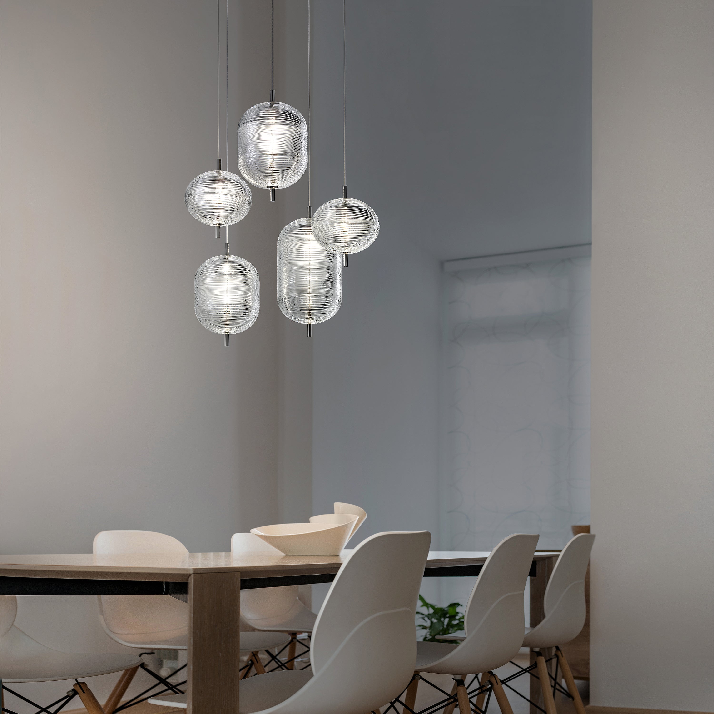 Lodes Jefferson Multi Light Round Pendant Light 2Modern