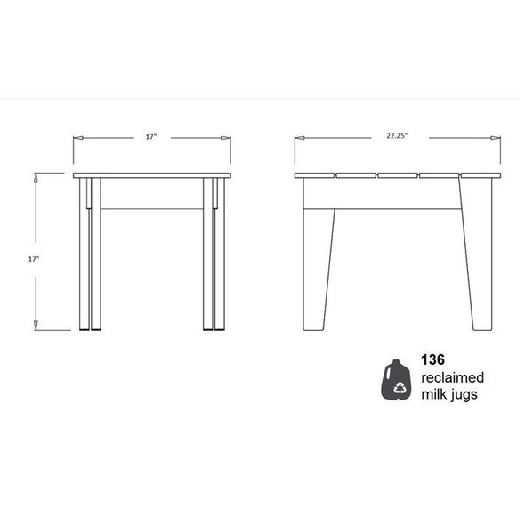 Deck Chair Side Table