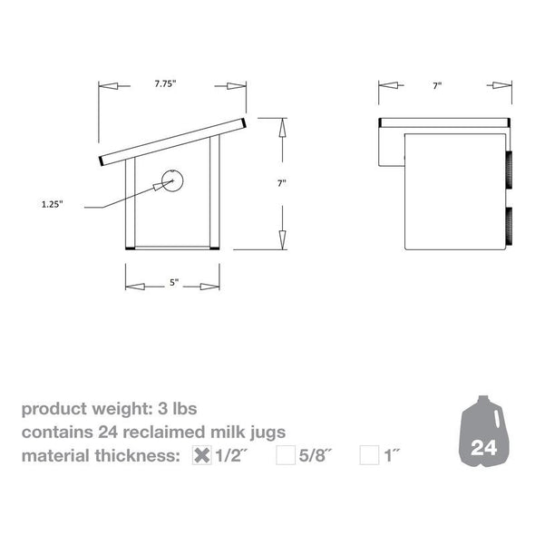 Pitch Birdhouse