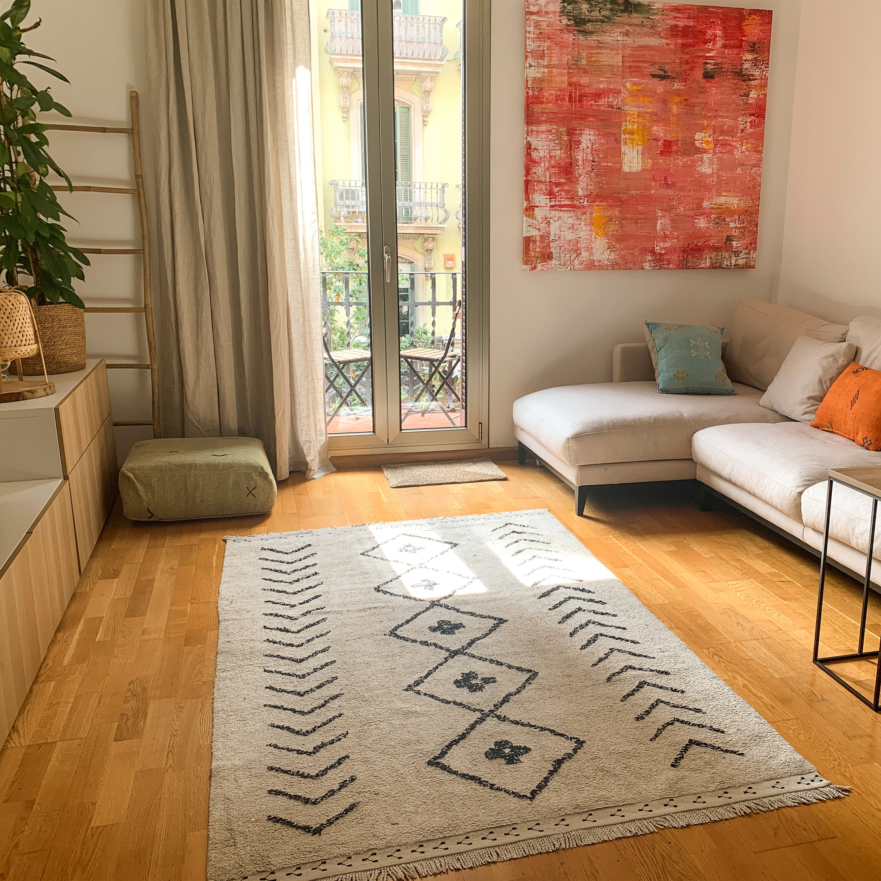 Lorena Canals Bereber Rhombs Washable Rug - 2Modern