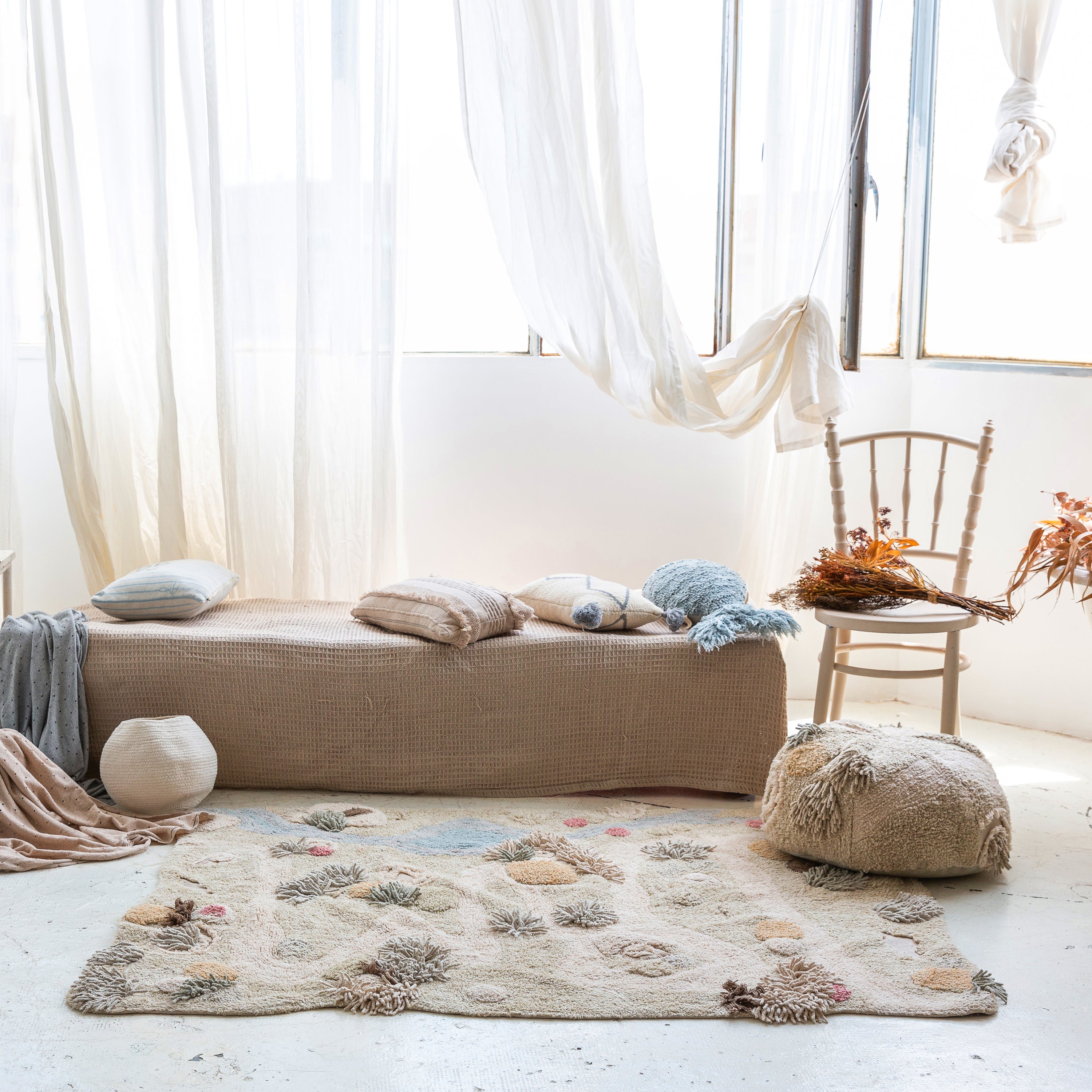 ラグ・カーペット Lorena Canals RUG Lorena Canals Path of Nature Washable Play Rug - 2Modern