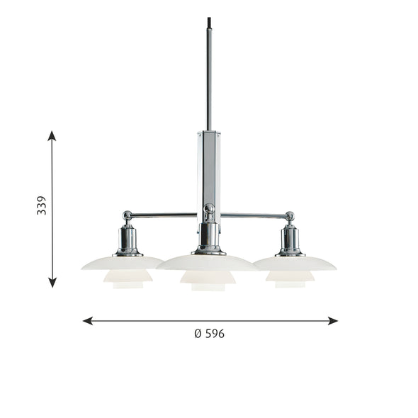 PH 2-1 Stem Fitting Pendant Light