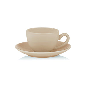 Milk Cup With Saucer (Set of 4)