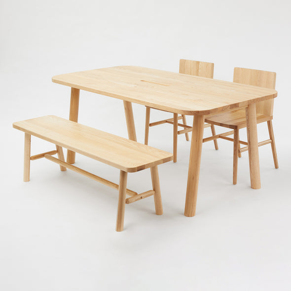 LAX Series Milk Dining Table