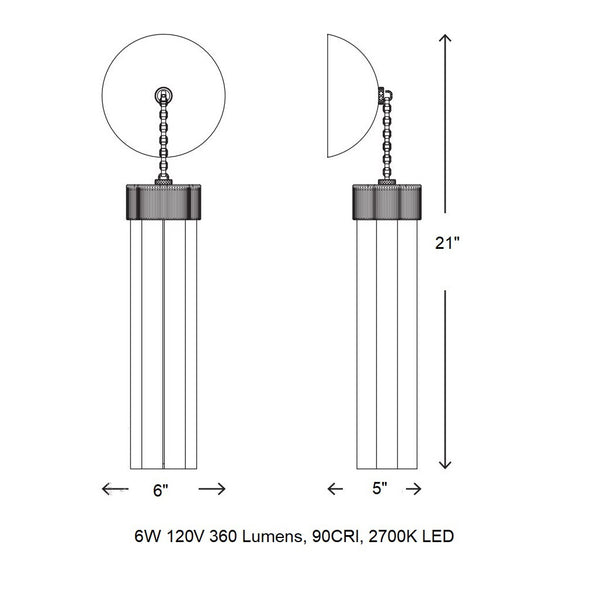 Delphi Wall Sconce