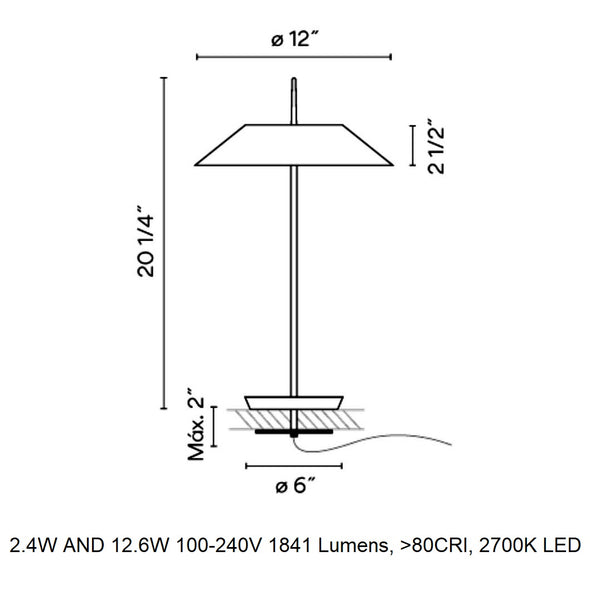 Mayfair 5508 Table Lamp