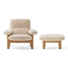 Brasilia Sheepskin Lounge Chair