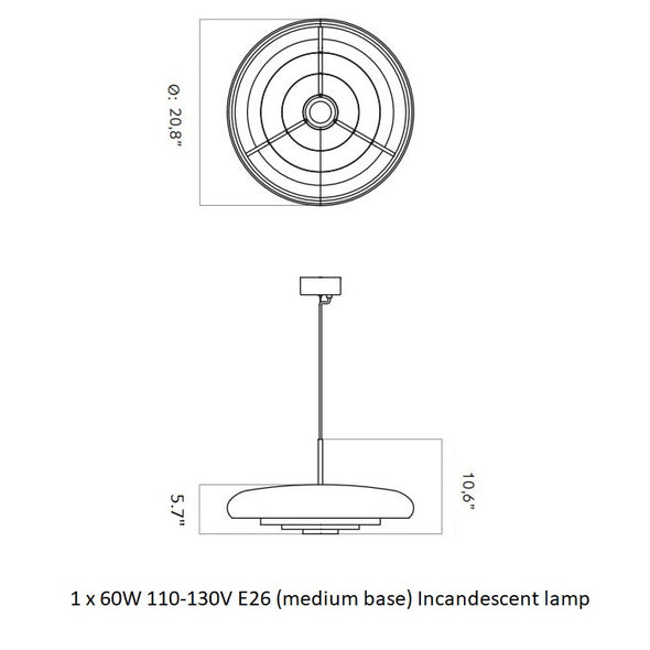 Resonant Pendant Light