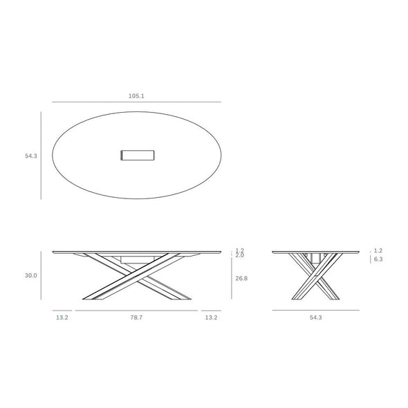 Mikado Meeting Table