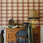 Countryside Plaid Wallpaper