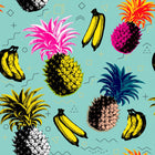 Flying Objects Wallpaper Sample Swatch