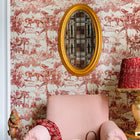 Grand Prix Toile Wallpaper