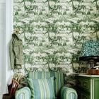 Grand Prix Toile Wallpaper