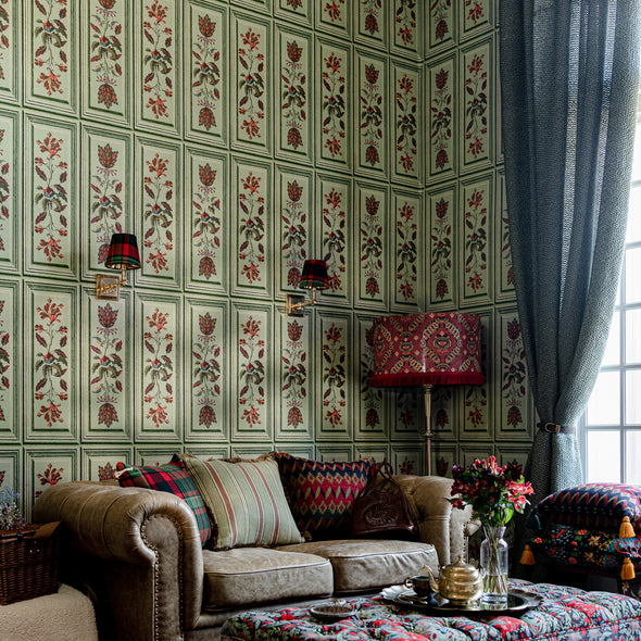 Tyrolean Panel Wallpaper