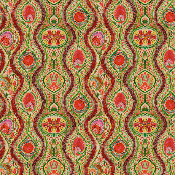 Hippie Paisley Wallpaper Sample Swatch