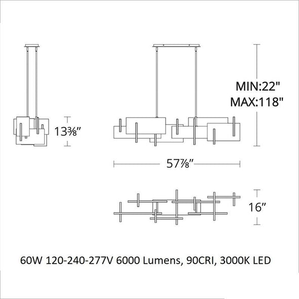 Amari LED Chandelier
