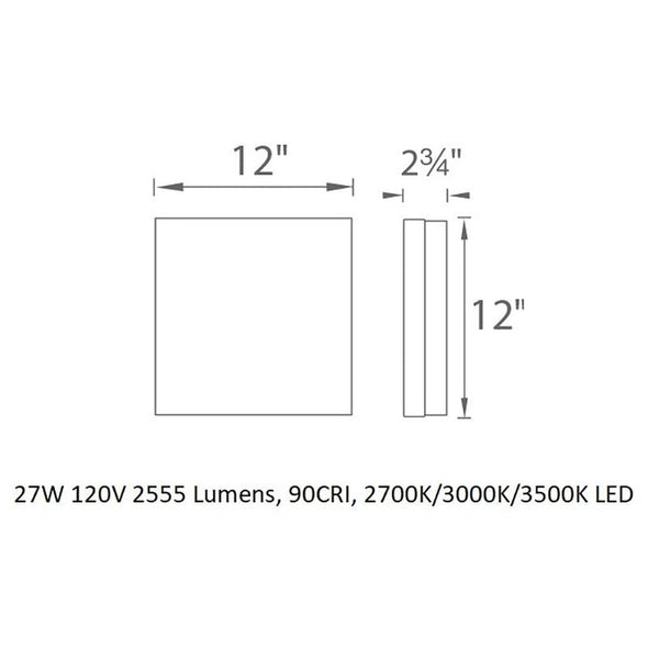 Matrix Outdoor Wall / Ceiling Light