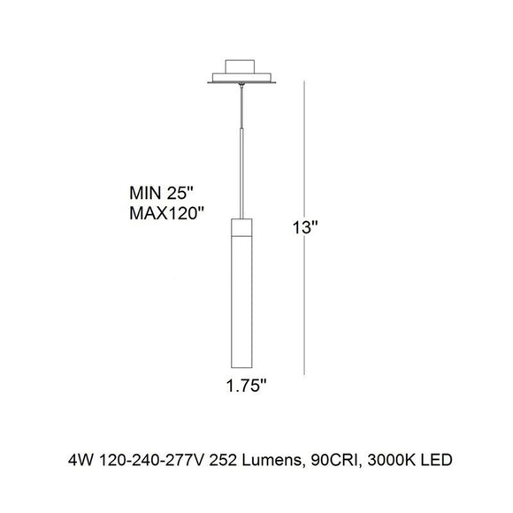 Minx LED Pendant Light