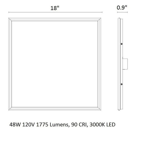 Neo Square Wall / Ceiling Light