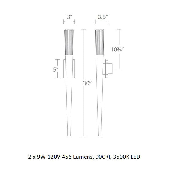 Scepter LED Wall Sconce