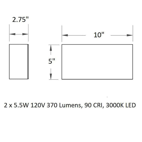 Vermeil Bathroom Vanity Wall Light