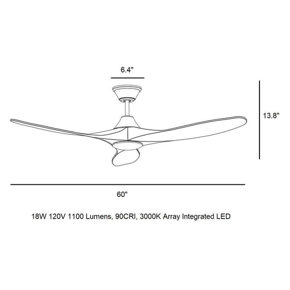 Maverick LED Ceiling Fan