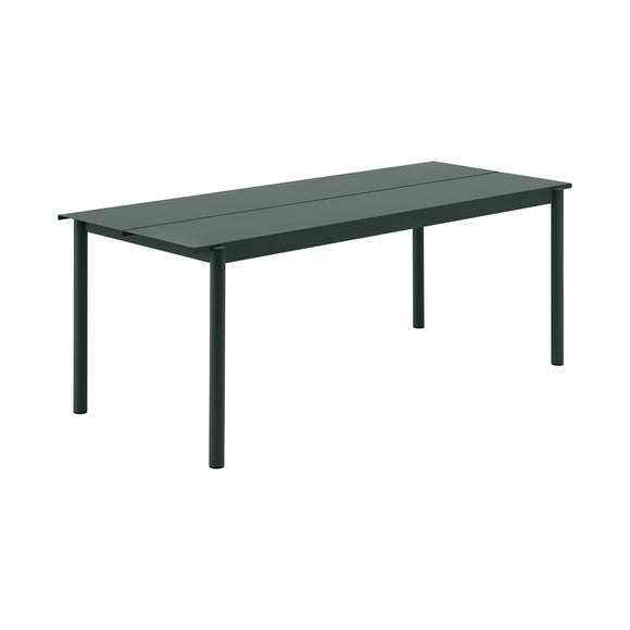 Linear Steel Outdoor Table
