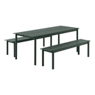 Linear Steel Outdoor Table
