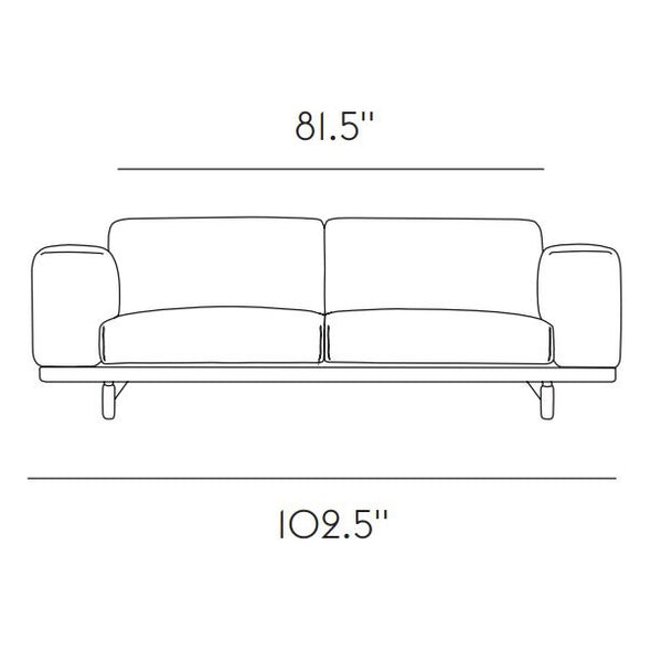 Rest 3-Seater Sofa
