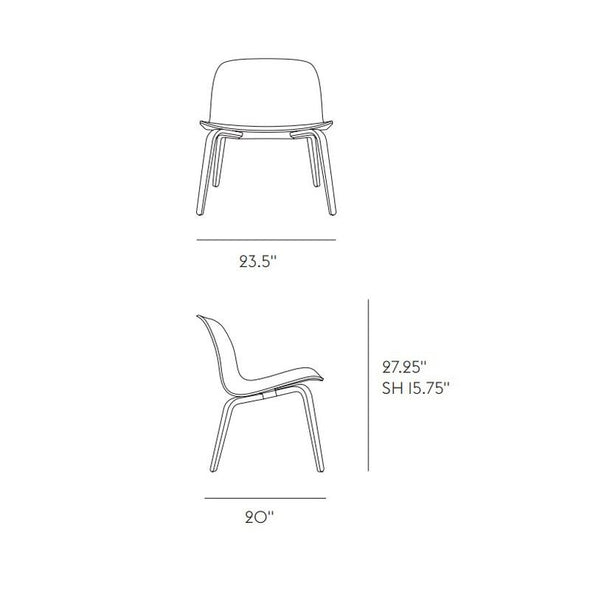 Visu Upholstered Lounge Chair