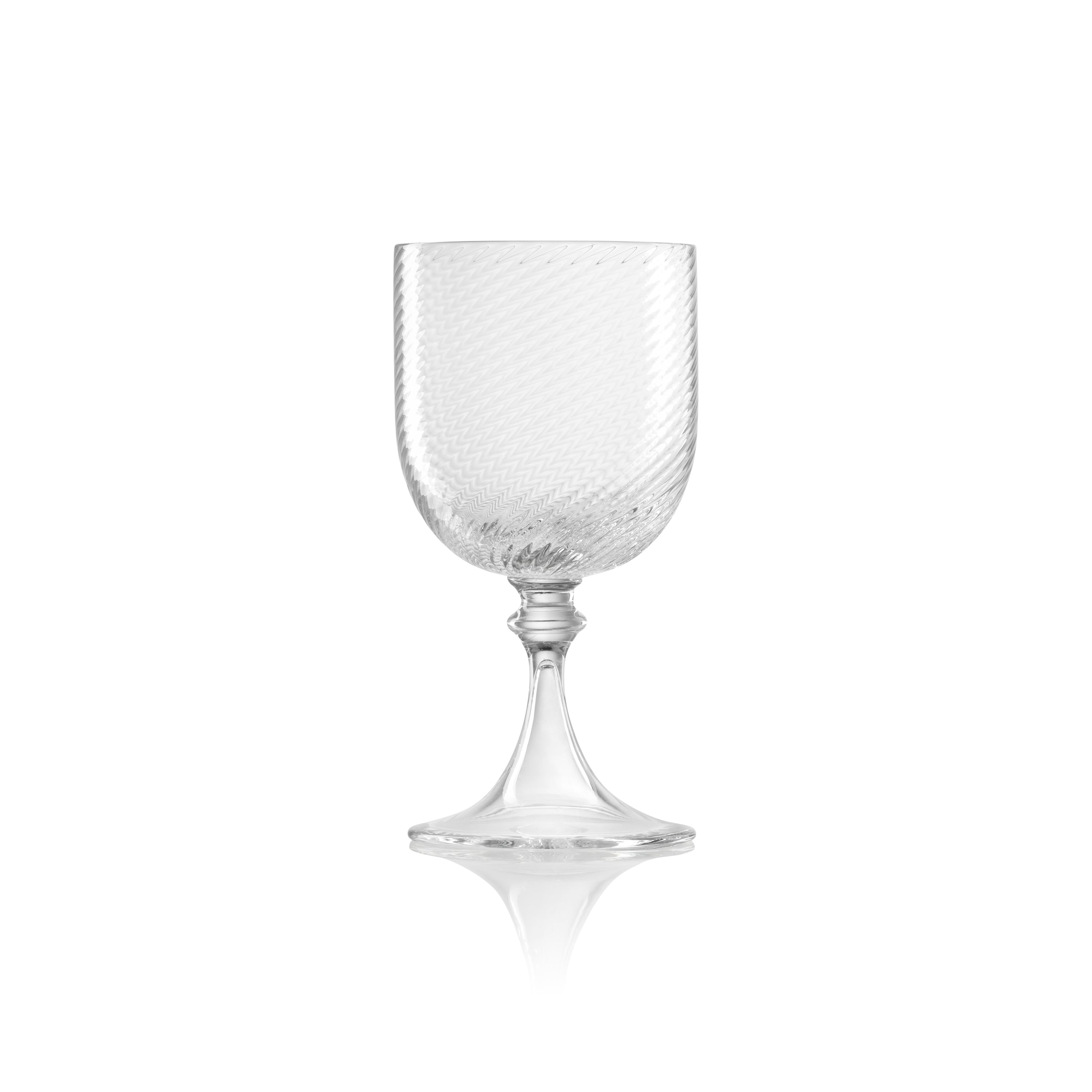 MURANO NASON MORETTI レッド ライン グラス Nason Moretti 3/62 Red Wine Glass - 2Modern
