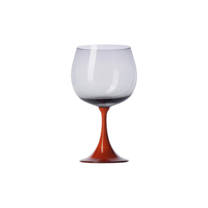 Burlesque Burgundy Glass