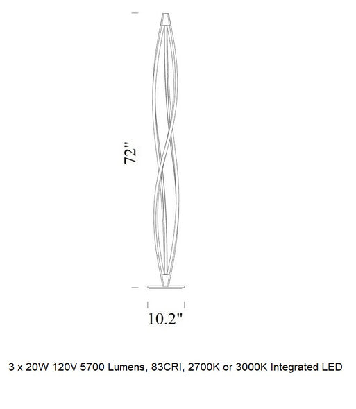 In the Wind Floor Lamp