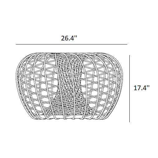 Nest Outdoor Footstool